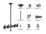 Multibrackets M Pro MBC2X1U CCTV Dome Camera Ceiling Mount | 7350105216602 Ceiling Mount Bracket Multibrackets