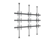 Multibrackets MBFC3UX3 M Pro 3m 9-Screen Floor to Ceiling Mount For 40"-65" Screens | 7350105216657