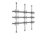 Multibrackets MBFC3UX3 M Pro 3m 9-Screen Floor to Ceiling Mount For 40"-65" Screens | 7350105216657