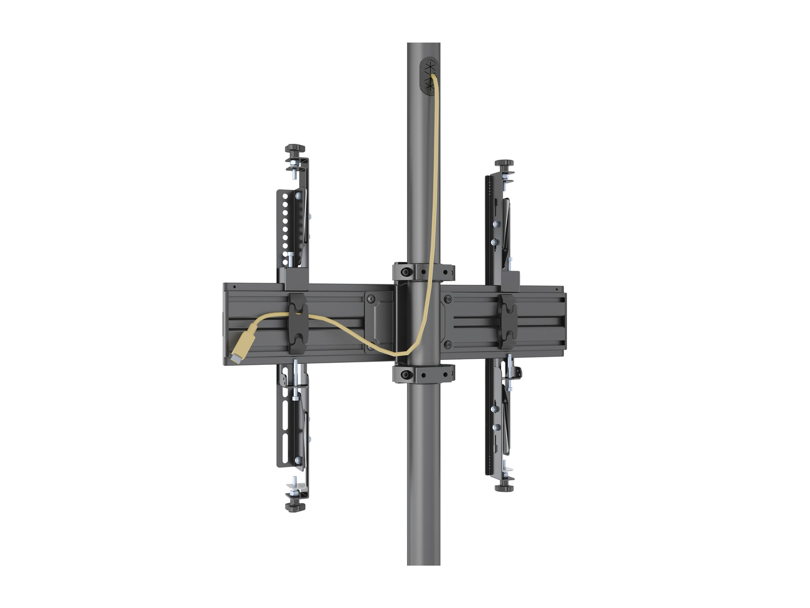 Multibrackets MBFC3UX3 M Pro 3m 9-Screen Floor to Ceiling Mount For 40"-65" Screens | 7350105216657