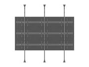 Multibrackets MBFC3UX3 M Pro 3m 9-Screen Floor to Ceiling Mount For 40"-65" Screens | 7350105216657