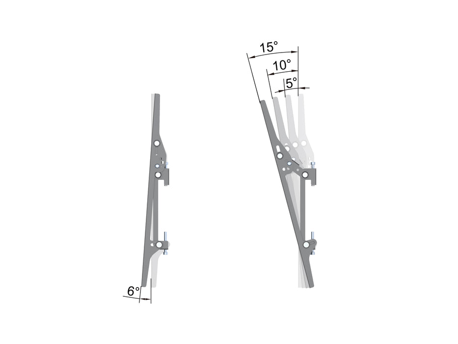 Multibrackets MBC1USD M Pro 1.5m Ceiling Mount For 40"-100" Displays | 7350105217289 Ceiling Mount Bracket Multibrackets