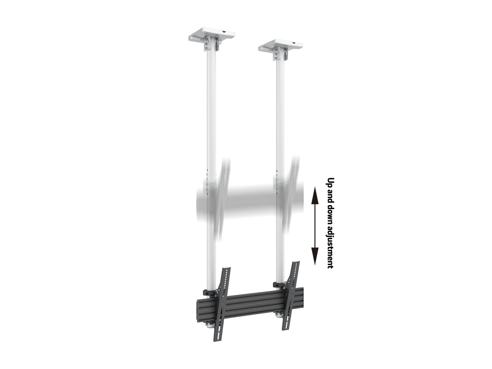 Multibrackets MBC1USD M Pro 1.5m Ceiling Mount For 40"-100" Displays | 7350105217289 Ceiling Mount Bracket Multibrackets