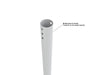 Multibrackets MBC1USD M Pro 1.5m Ceiling Mount For 40"-100" Displays | 7350105217371 Ceiling Mount Bracket Multibrackets