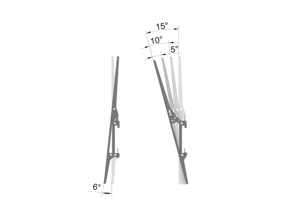 Multibrackets MBC1USD M Pro 1.5m Ceiling Mount For 40"-100" Displays | 7350105217371 Ceiling Mount Bracket Multibrackets