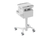 Multibrackets M Medical Cart Basic with Drawer Mobile Workstation for 9.7"-17.3" Laptops | 7350105217920 Multimedia Carts & Stands Multibrackets