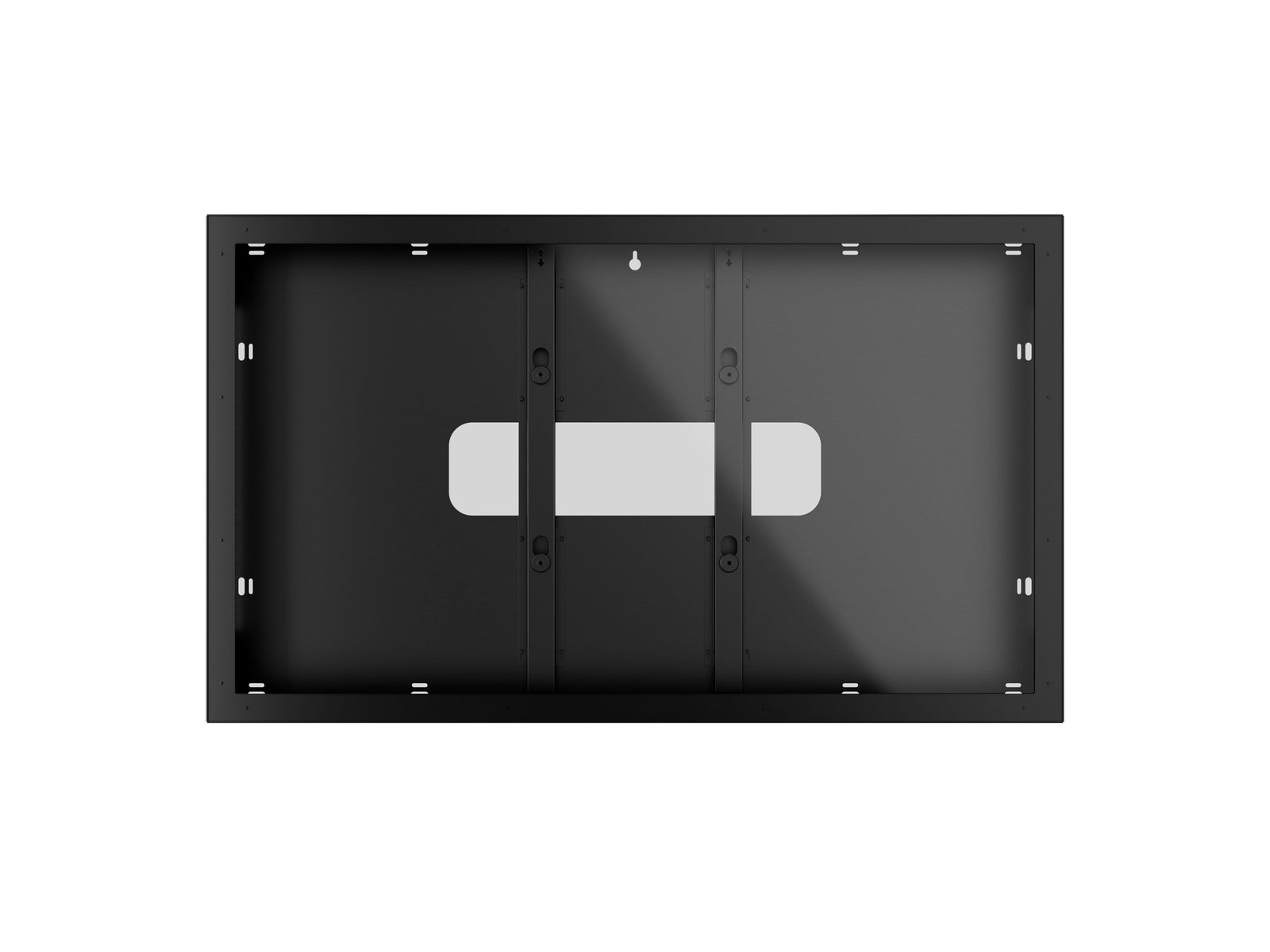 Multibrackets M Pro 75" Indoor Wall Landscape Digital Signage Enclosure – Black | 7350105218095 Signage Display Enclosures Multibrackets