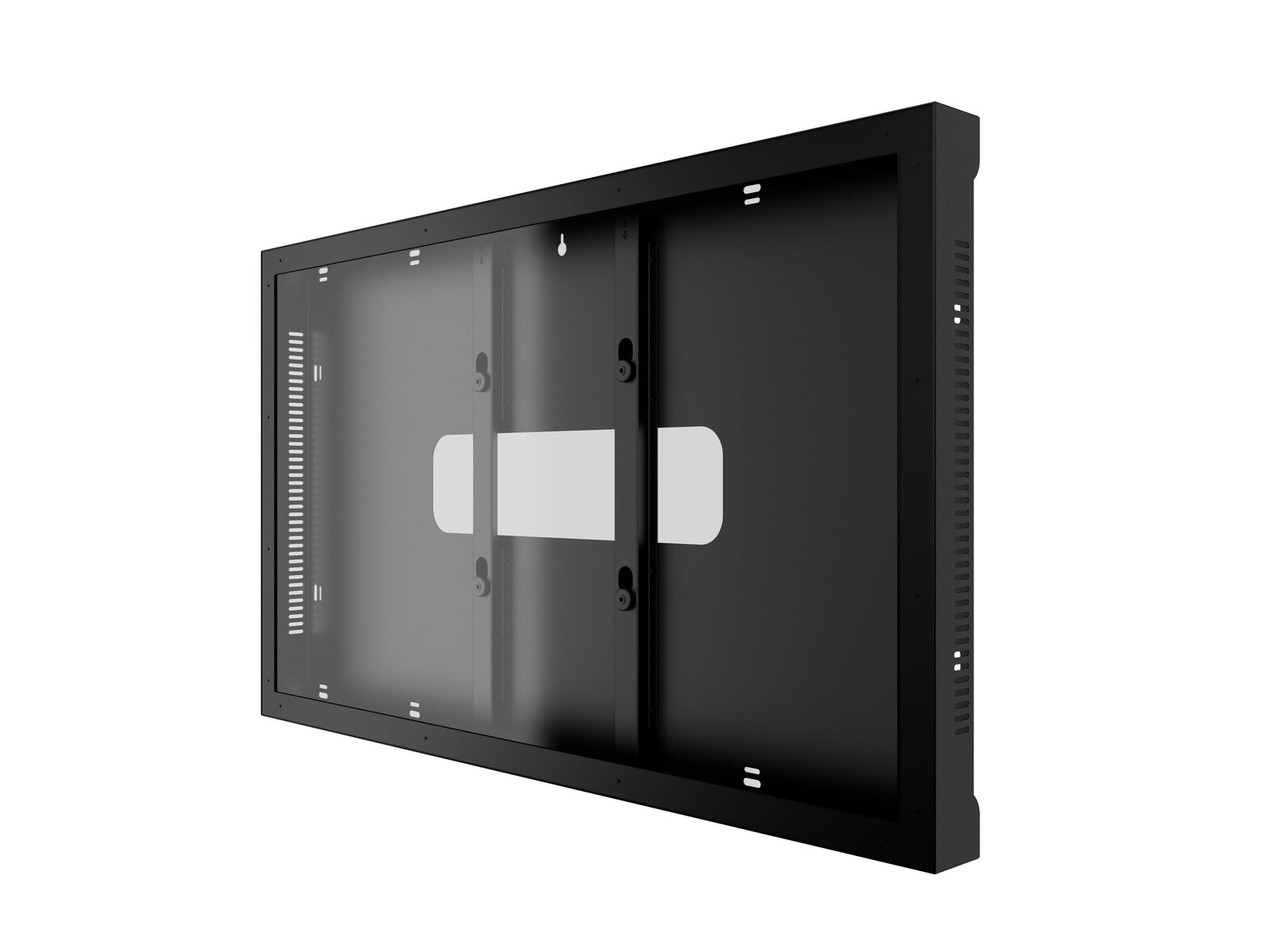 Multibrackets M Pro 75" Indoor Wall Landscape Digital Signage Enclosure – Black | 7350105218095 Signage Display Enclosures Multibrackets