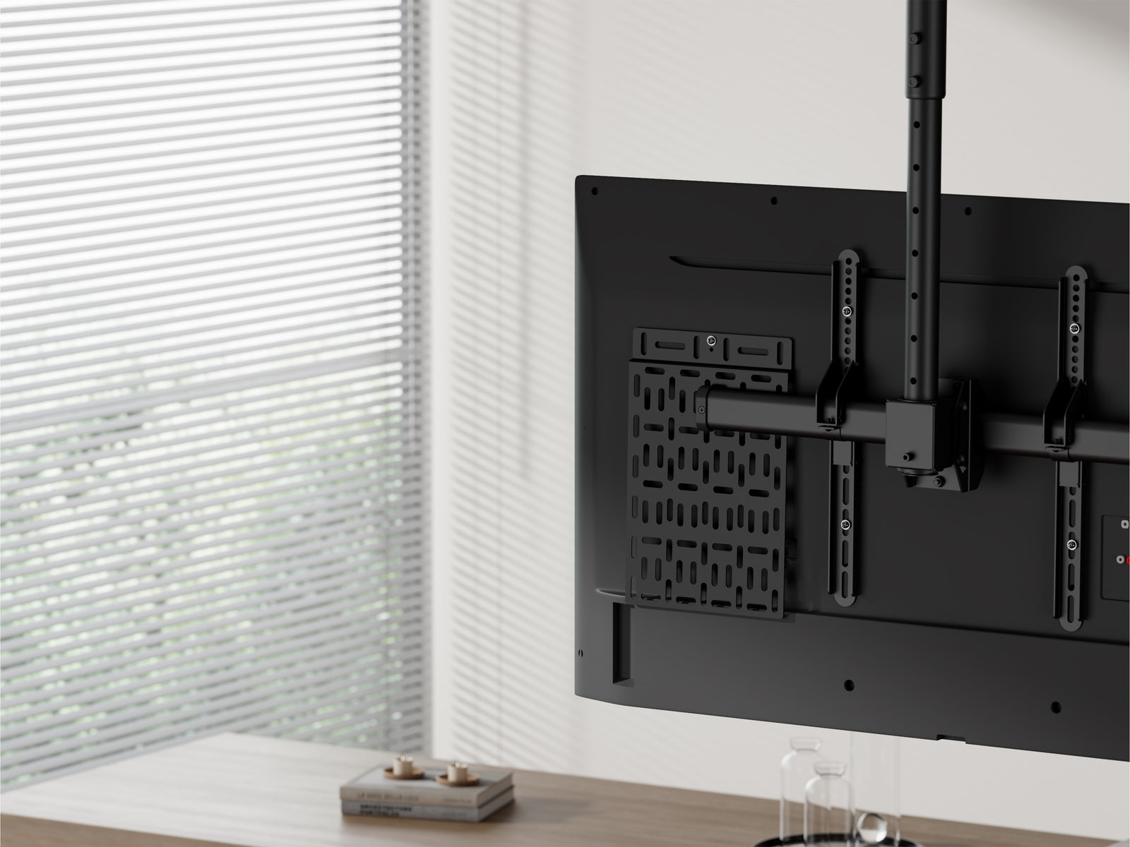 Multibrackets M Universal Media Mount Medium Slide-Out AV Storage | 7350105218460 Mount Accessories Multibrackets