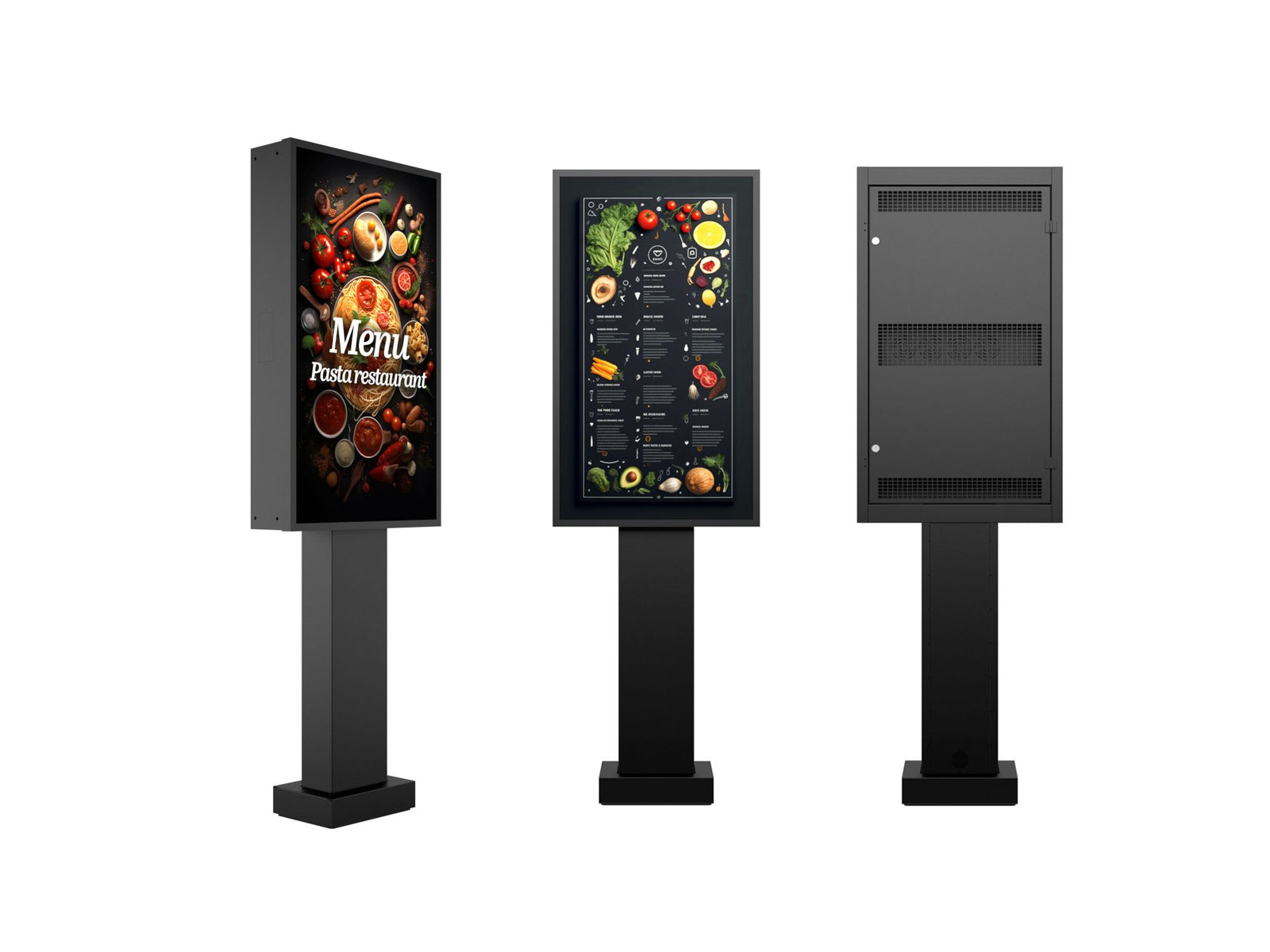 Multibrackets M Totem Pro Single 55BDL60 – For 55" Philips Outdoor Display Wall Mount Bracket Multibrackets