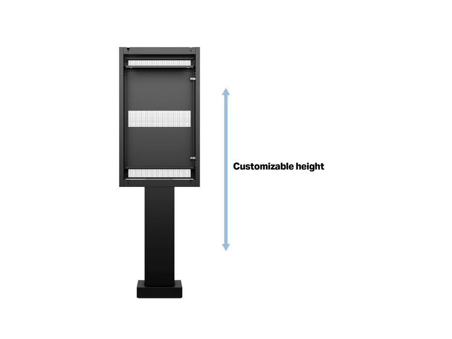 Multibrackets M Totem Pro Single 55BDL60 – For 55" Philips Outdoor Display Multibrackets Outdoor Wall Mount Brackets Multibrackets