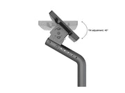 Multibrackets 0.8m Tilt 40"-65" Pro Series Menu Board Ceiling Mount For 5 Screens | MBC5X1UGC Ceiling Mount Bracket Multibrackets