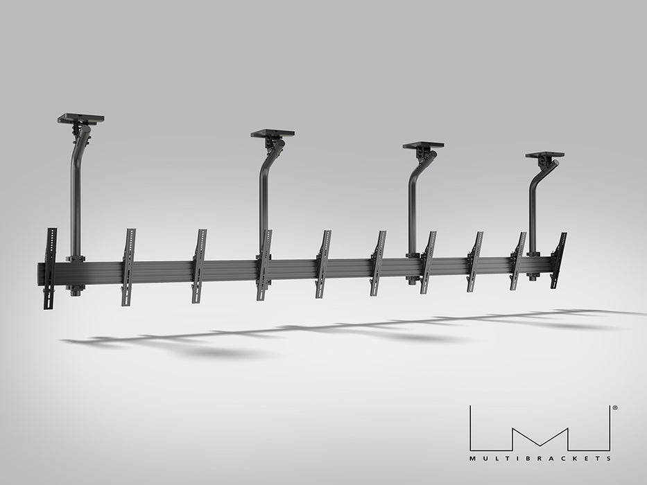 Multibrackets 0.8m Tilt 40"-65" Pro Series Menu Board Ceiling Mount For 5 Screens | MBC5X1UGC Menu Board Mounting Systems Multibrackets