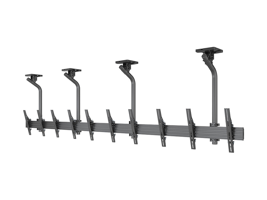 Multibrackets 0.8m Tilt 40"-65" Pro Series Menu Board Ceiling Mount For 5 Screens | MBC5X1UGC Menu Board Mounting Systems Multibrackets
