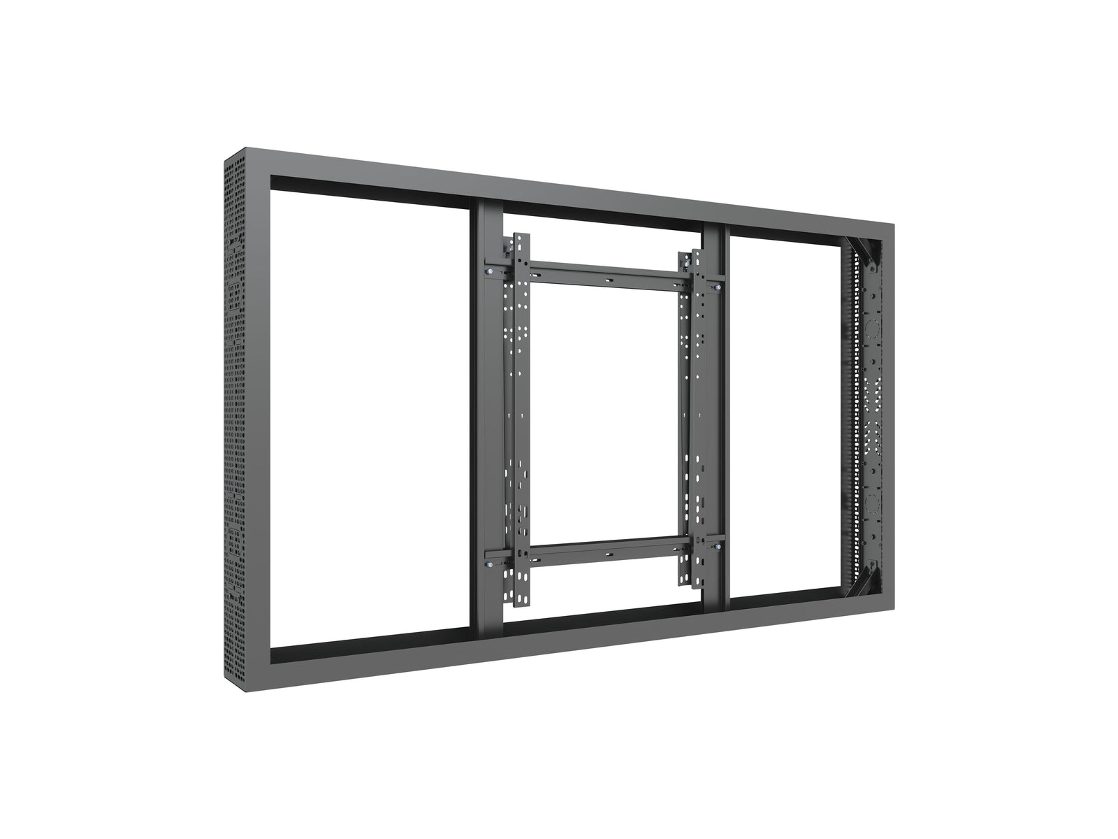 Multibrackets M Pro 75" Large B2B Digital Signage Display Enclosure – Black | 7350105219689 Signage Display Enclosures Multibrackets