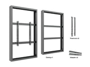Multibrackets M Pro 75" Large B2B Digital Signage Display Enclosure – Black | 7350105219689 Signage Display Enclosures Multibrackets