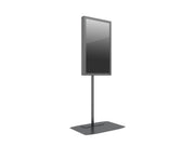 Multibrackets M Pro Series 43" Single Pole Floorbase Digital Signage Enclosure – Black | 7350105219764 Signage Display Enclosures Multibrackets