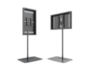 Multibrackets M Pro Series 43" Single Pole Floorbase Digital Signage Enclosure – Black | 7350105219764 Signage Display Enclosures Multibrackets
