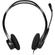 Logitech 960 USB Computer Headset Wired Black Headset | 915-000308 Headset Logitech