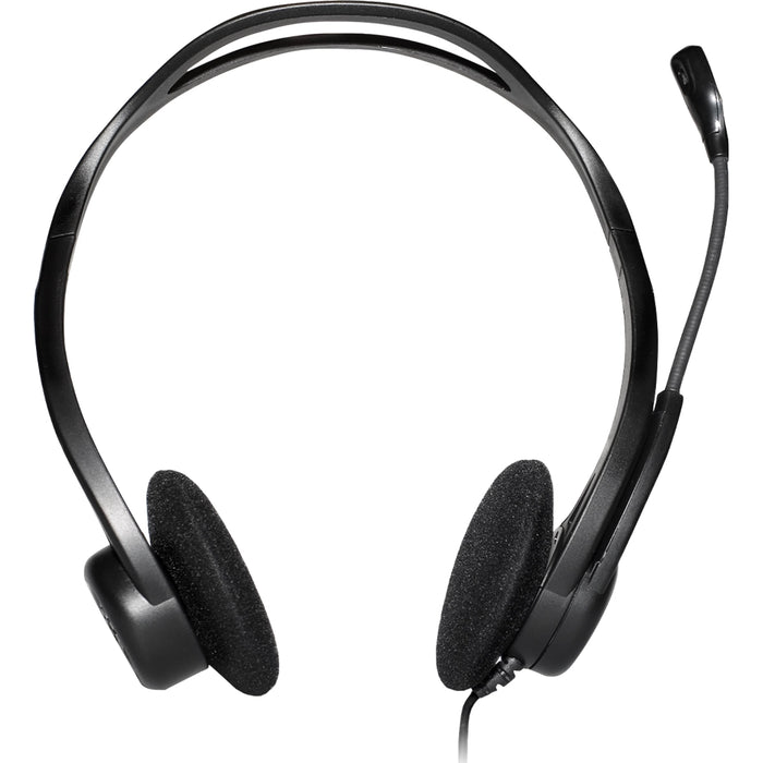 Logitech 960 USB Computer Headset Wired Black Headset | 915-000308