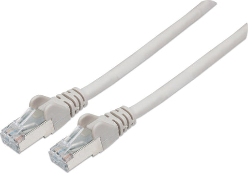 Intellinet Cat6 0.25m Grey Copper S/FTP LSOH / LSZH PVC RJ45 Network Patch Cable Ethernet Cable Intellinet