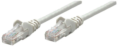 Intellinet Cat6 0.25m Grey CCA U/UTP PVC RJ45 Network Patch Cable | 739900 Ethernet Cable Intellinet