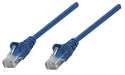 Intellinet Cat6 0.25m Blue CCA U/UTP PVC RJ45 Network Patch Cable | 739931 Ethernet Cable Intellinet