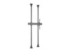 Multibrackets MBFC1UX1 800 M Floor to Ceiling Mount Pro - Up to 55"-75" Screen Floor to Ceiling Display Mount Multibrackets