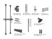Multibrackets MBFC1UX1 800 M Floor to Ceiling Mount Pro - Up to 55"-75" Screen Floor to Ceiling Display Mount Multibrackets