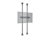 Multibrackets MBFC1UX1 800 M Floor to Ceiling Mount Pro - Up to 55"-75" Screen Floor to Ceiling Display Mount Multibrackets