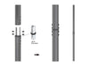 Multibrackets MBFC1UX1 800 M Floor to Ceiling Mount Pro - Up to 55"-75" Screen Floor to Ceiling Display Mount Multibrackets