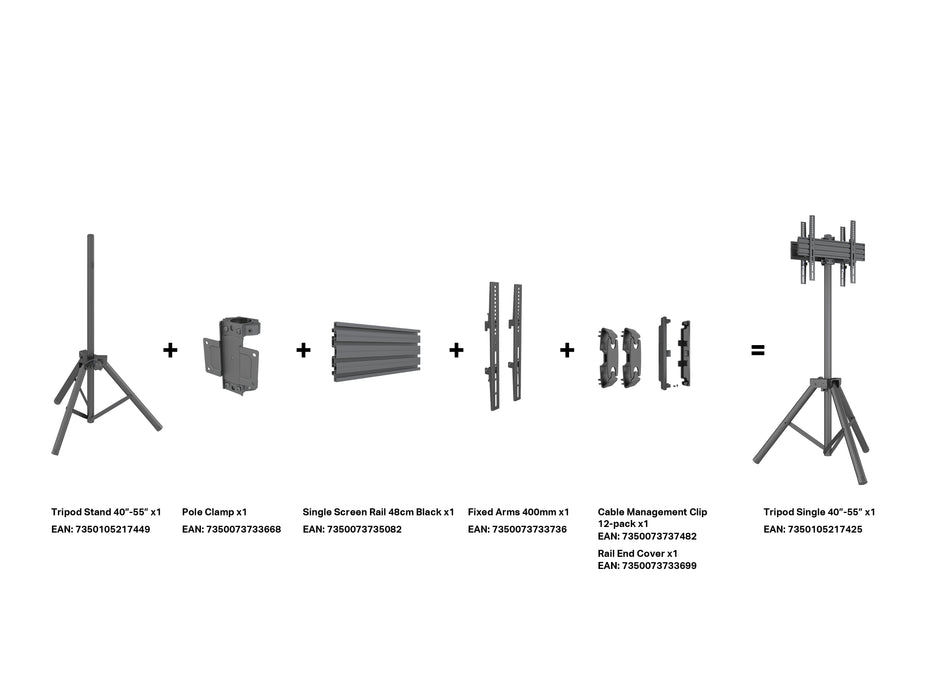 Multibrackets M Pro Series - Tripod Stand