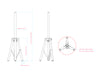 Multibrackets M Pro Series - Tripod Stand