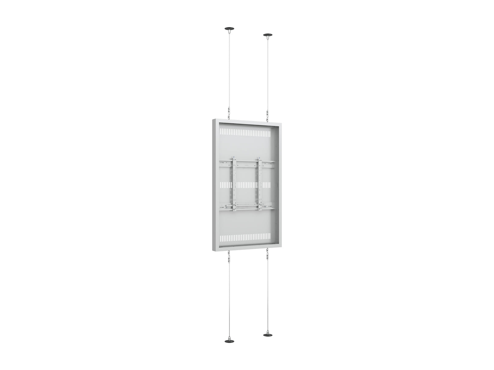 Multibrackets M Pro Series Enclosure 55" Wire F2C Medium White Signage Display Enclosures Multibrackets