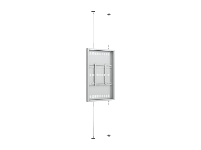 Multibrackets M Pro Series Enclosure 55" Wire F2C Medium White Signage Display Enclosures Multibrackets