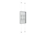 Multibrackets M Pro Series Enclosure 55" Wire F2C Medium White
