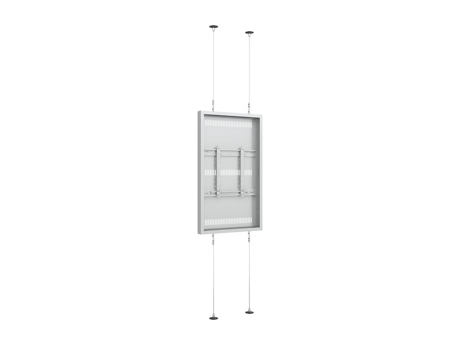 Multibrackets M Pro Series Enclosure 55" Wire F2C Medium White Signage Display Enclosures Multibrackets