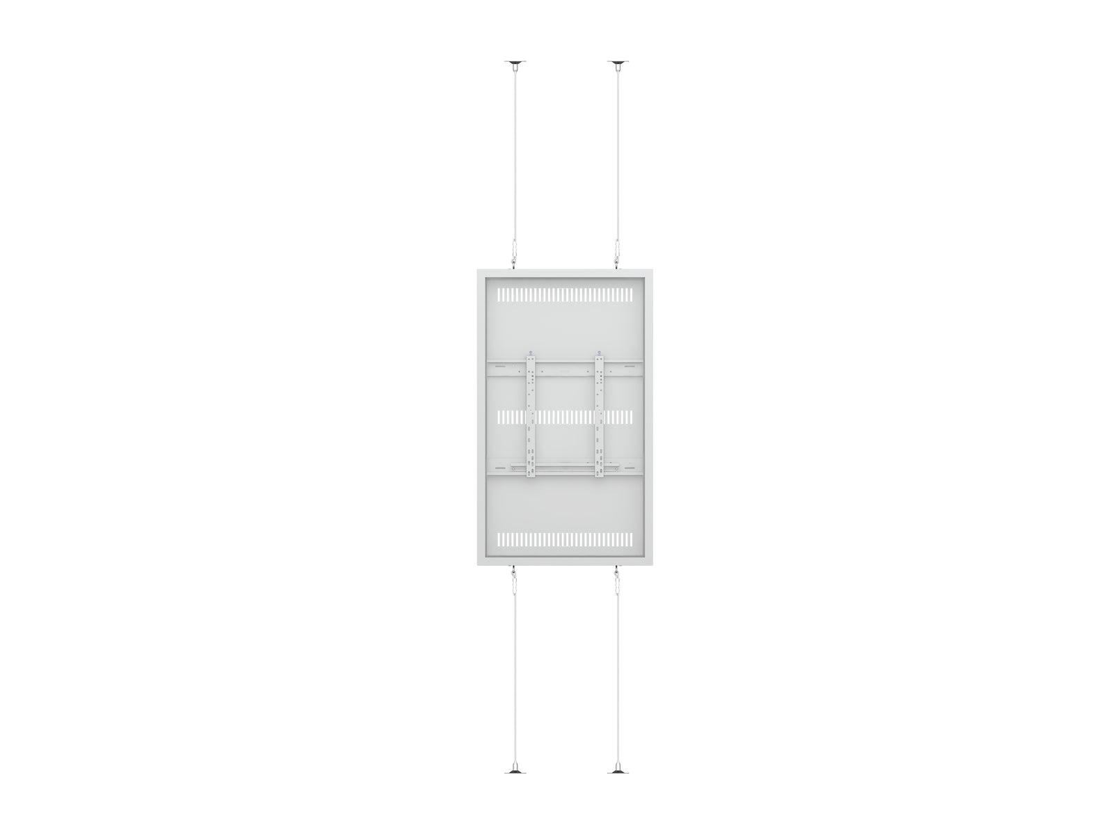 Multibrackets M Pro Series Enclosure 55" Wire F2C Medium White Signage Display Enclosures Multibrackets