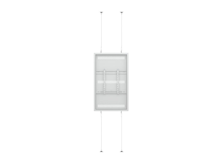 Multibrackets M Pro Series Enclosure 55" Wire F2C Medium White Signage Display Enclosures Multibrackets