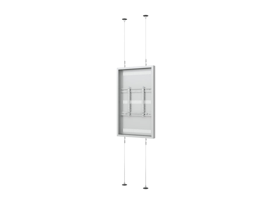 Multibrackets M Pro Series Enclosure 55" Wire F2C Medium White Signage Display Enclosures Multibrackets