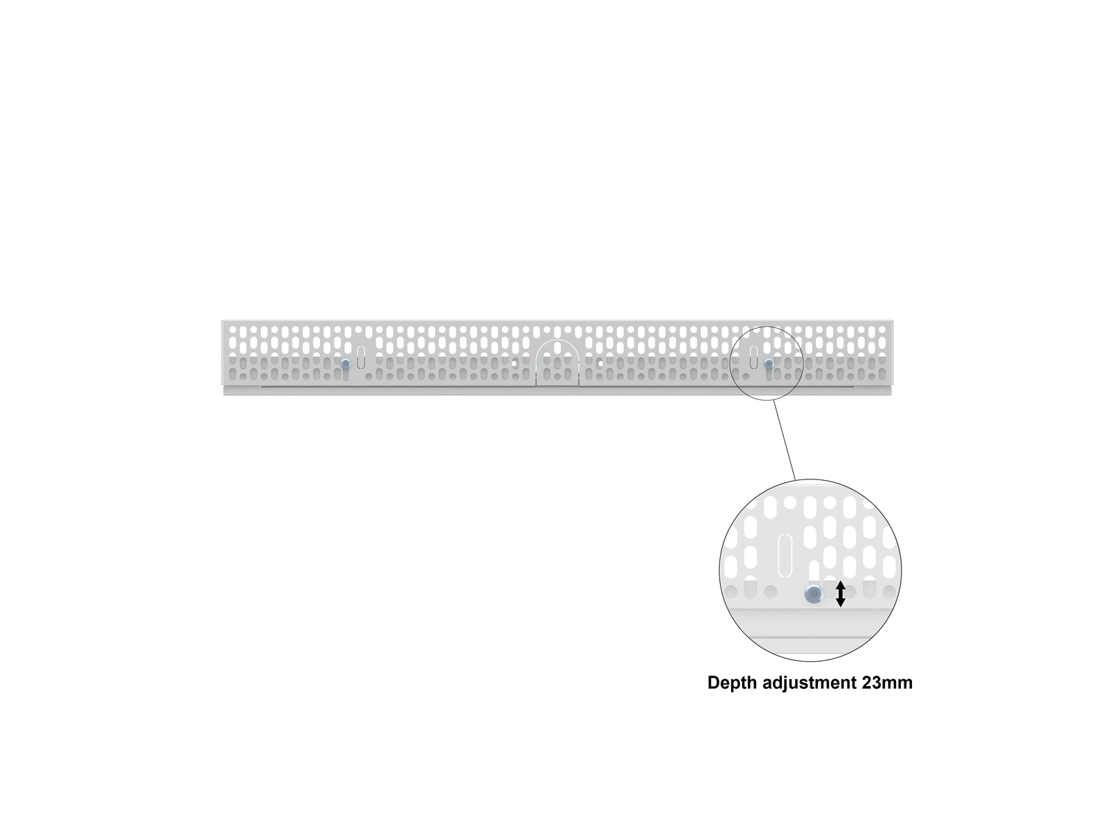 Multibrackets M Pro Series Enclosure 55" Wire F2C Medium White Signage Display Enclosures Multibrackets