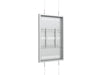 Multibrackets M Pro Series Enclosure 55" Wire F2C Medium White Signage Display Enclosures Multibrackets
