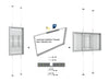Multibrackets M Pro Series Enclosure 55" Wire F2C Medium White Signage Display Enclosures Multibrackets
