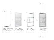 Multibrackets M Pro Series Enclosure 55" Wire F2C Medium White Signage Display Enclosures Multibrackets