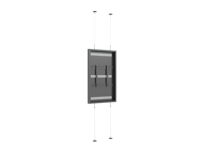 Multibrackets M Pro Series Enclosure 55" Wire F2C Medium Black Signage Display Enclosures Multibrackets