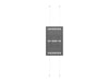 Multibrackets M Pro Series Enclosure 55" Wire F2C Medium Black Signage Display Enclosures Multibrackets