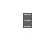 Multibrackets M Pro Series Enclosure 55" Wire F2C Medium Black Signage Display Enclosures Multibrackets