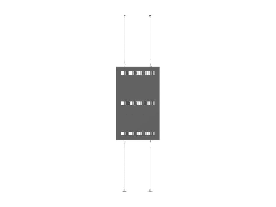 Multibrackets M Pro Series Enclosure 55" Wire F2C Medium Black Signage Display Enclosures Multibrackets