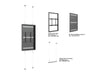 Multibrackets M Pro Series Enclosure 55" Wire F2C Medium Black Signage Display Enclosures Multibrackets