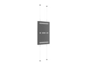 Multibrackets M Pro Series Enclosure 55" Wire F2C Medium Black Signage Display Enclosures Multibrackets